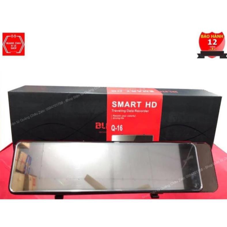 Camera hành trình BlackBox Q16-Kẹp gương hiện đại dành cho xe tải và xe con