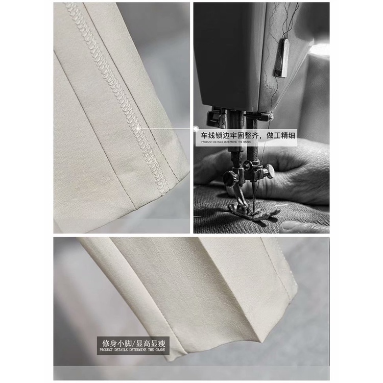 Quần Tây Lưng Thun Co Giãn Thoải Mái Thời Trang Cho Nam (S-3Xl)