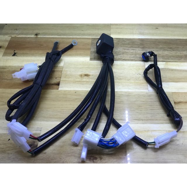 Mạch passing cho SATRIA VS RAIDER tích hợp nút ON/OF trên nút pha của xe
