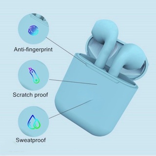 Tai Nghe Bluetooth 5.0 Không Dây i12 Tws Có Micro Cho Android iOS