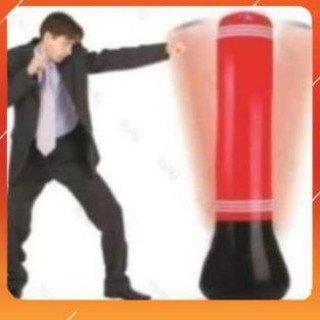 Trụ đấm đá Boxing 1.6m bơm hơi_ (TẶNG KÈM BƠM)