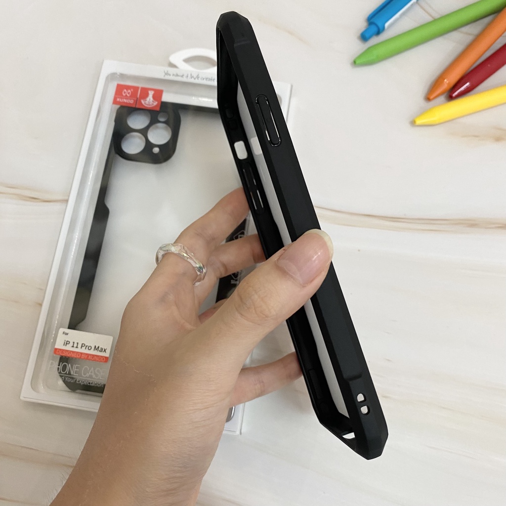 [Hỏa Tốc HCM] Ốp lưng XUNDD iPhone 14/14 Plus/14 Pro/Max/13/13 Pro/Max/12/12 Pro/Max/11/11 Pro/Max (BEETLE) -Lưng Nhám