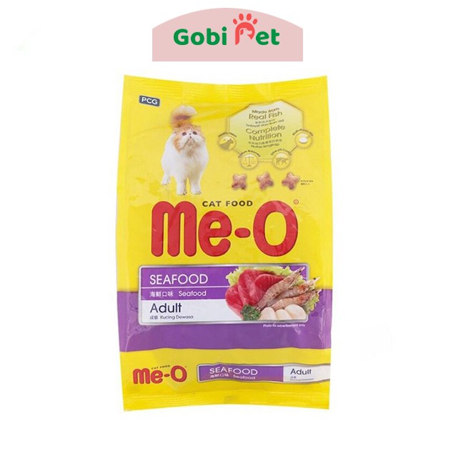  Thức ăn hạt cho mèo lớn Me-O túi 350g bổ sung vitamin cho mèo - Gobi Pet