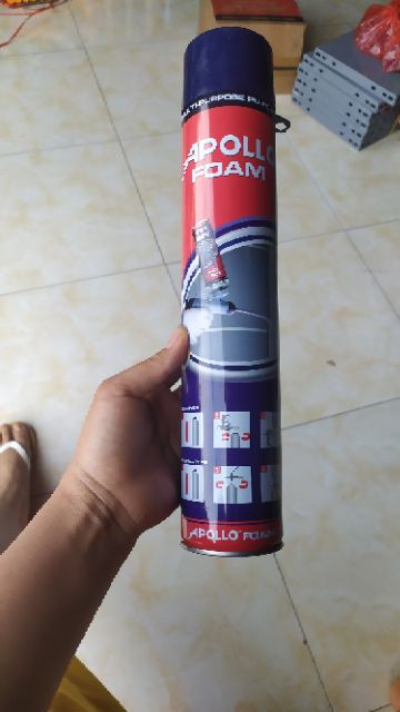 KEO BỌT NỞ Apollo Foam (có kèm vòi)