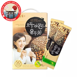 Bột ngũ cốc óc chó hạnh nhân Hàn Quốc 900g