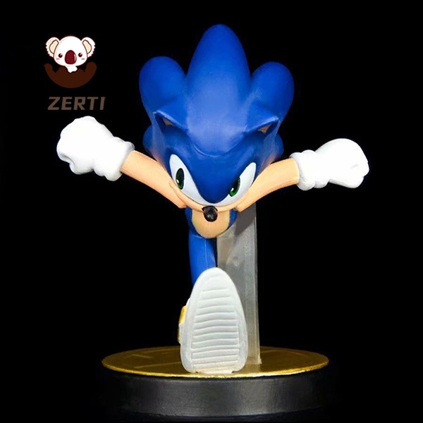 Mô hình nhân vật sonikku trong game sonic the hedgehog bằng pvc