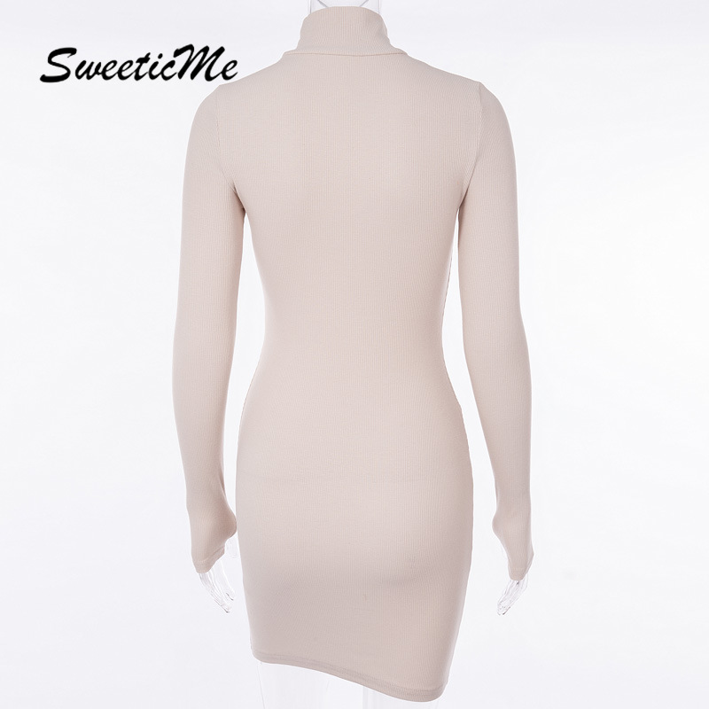 Đầm Dài Tay Cổ Cao Xinh Xắn Dành Cho Nữ