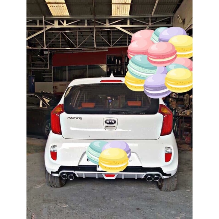 Lippo, chia pô, cản sau xe kia morning 2015- 2020