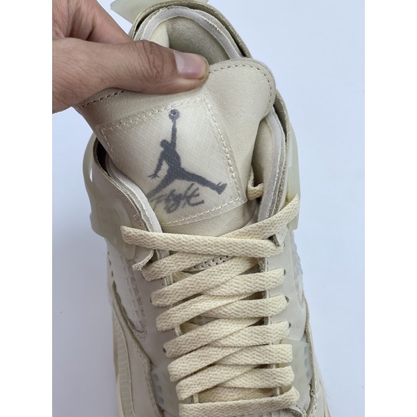 Giày sneaker jordan 4 off white cao cấp