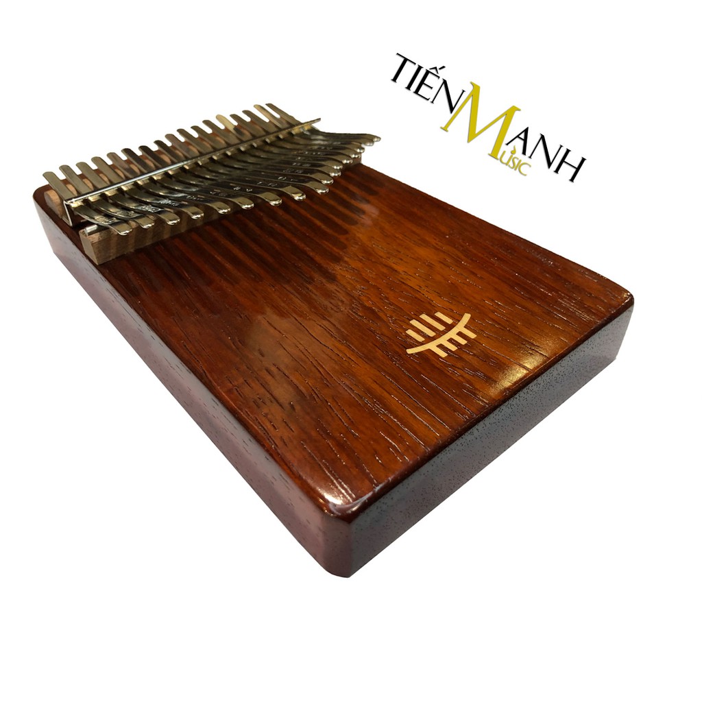 Đàn Kalimba 17 Phím Hluru KF-RR - Kèm hộp chống sốc, Pickup (Gỗ Red Rosewood) - Chính hãng KFRR