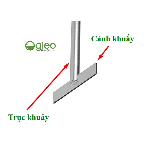 Đũa khuấy inox loại 2 cánh