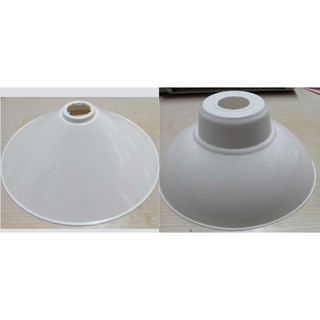 Chóa đèn nhựa chóa đèn nhôm 2 tấc 210 mm