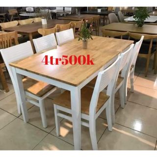 Bộ bàn ăn Cherry 6 ghế cao cấp