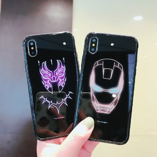 ốp ironman dạ quang ban đêm cho iphone