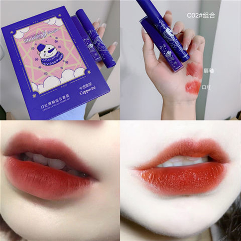 Set 2 son môi lâu trôi dưỡng ẩm chất lượng cao | BigBuy360 - bigbuy360.vn