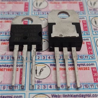 10 cái IC ổn áp 5V 7805 L7805CV TO-220