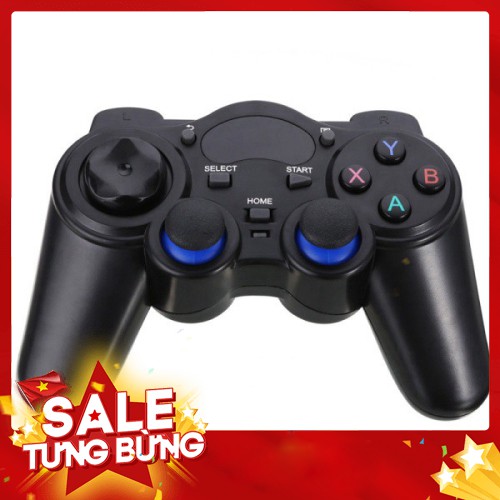 Tay cầm chơi game không dây 2.4G cho Android PC TV Box - Hàng nhập khẩu