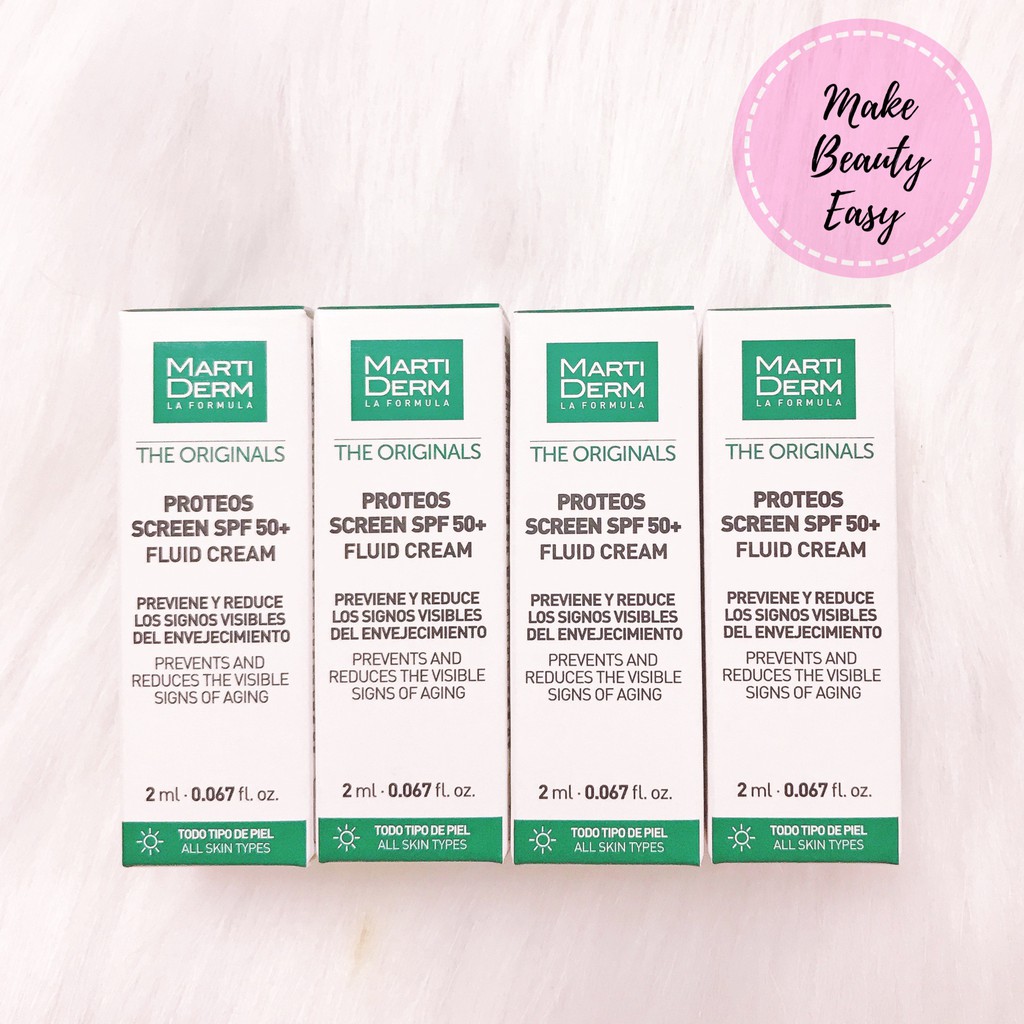 Kem Chống Nắng MARTIDERM Proteos Screen SPF 50+ Fluid Cream MartiDerm