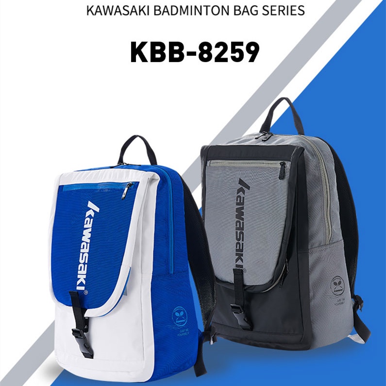Balo Thể Thao Cỡ Lớn Kawasaki KBB-8259 & KBB-8260 & KBB-8261 2 Vợt Cầu Lông