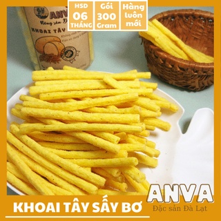 300G Khoai tây sấy phô mai ăn vặt Đà Lạt đặc sản.