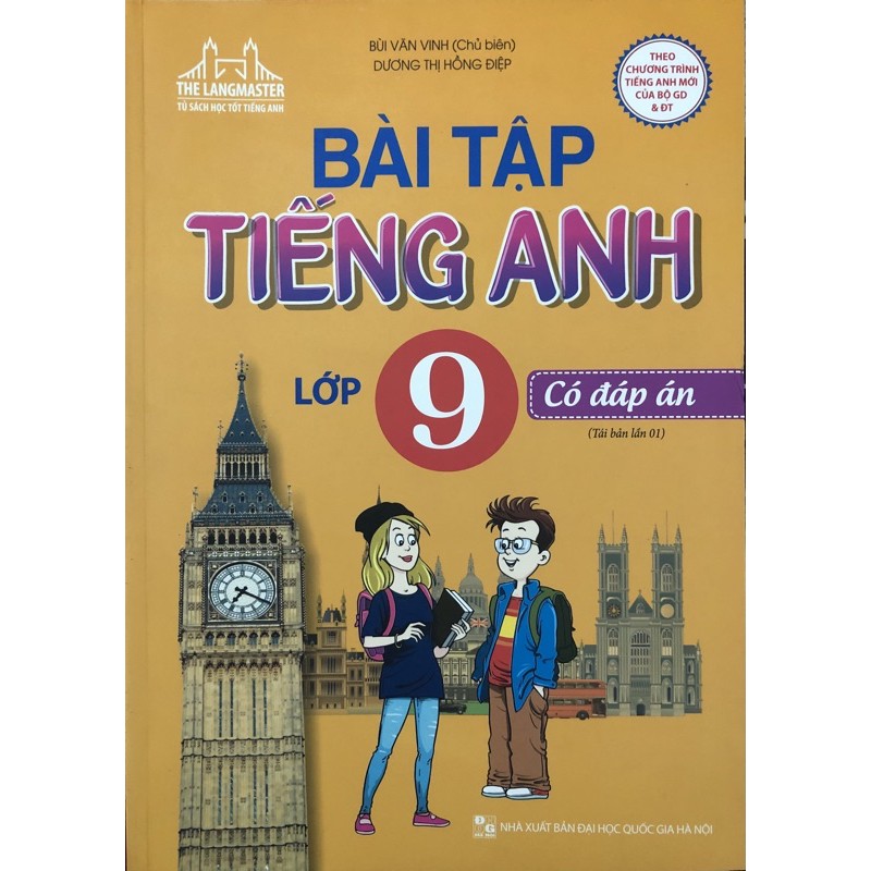 Sách - Bài tập tiếng anh lớp 9