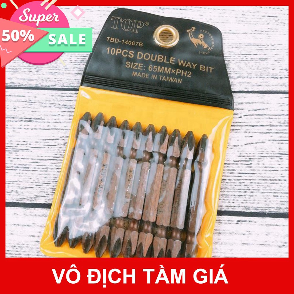 [ SẢN PHẨM CHÍNH HÃNG - CÓ SẮN ] MŨI TÔ VÍT TOP NÂU