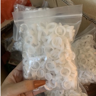 Nhẫn đựng keo nối mi ( 100 nhẫn )