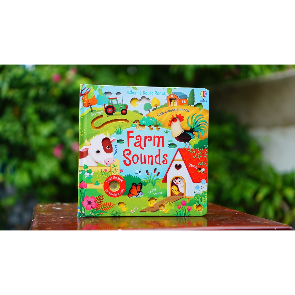 Sách âm thanh cho bé Nông trai vui vẻ Farm sounds