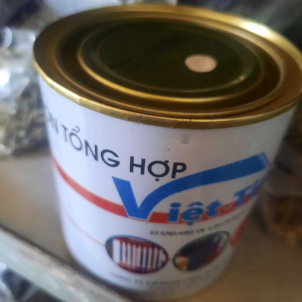 Sơn tổng hợp việt tiệp hộp 0.8kg nhiều màu