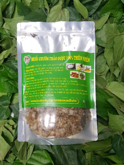 [GIÁ HỦY DIỆT] COMBO 3 TÚI MUỐI THẢO DƯỢC (800g) TẶNG KÈM TÚI CHƯỜM 30k