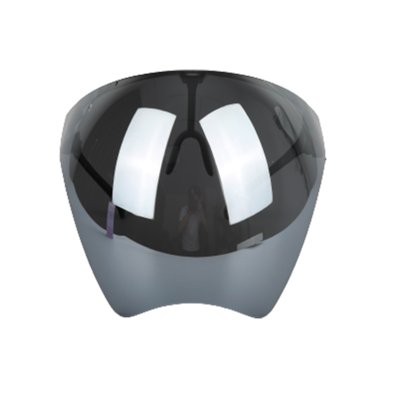 Kính chắn gió bảo hộ tráng gương cỡ lớn bằng acrylic che toàn bộ khuôn mặt oversize cho nam nữ