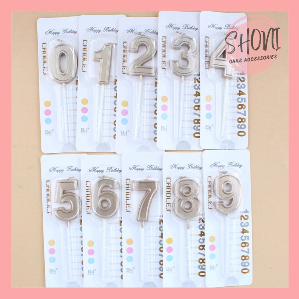 Nến Số Sinh Nhật Trang Trí Bánh Kem Sinh Nhật Giá Sĩ Tốt