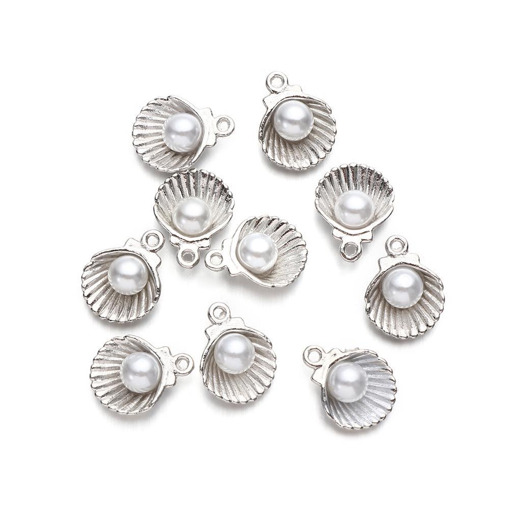 EUCA Set 10 Mặt Vòng cổ Hình Vỏ Sò