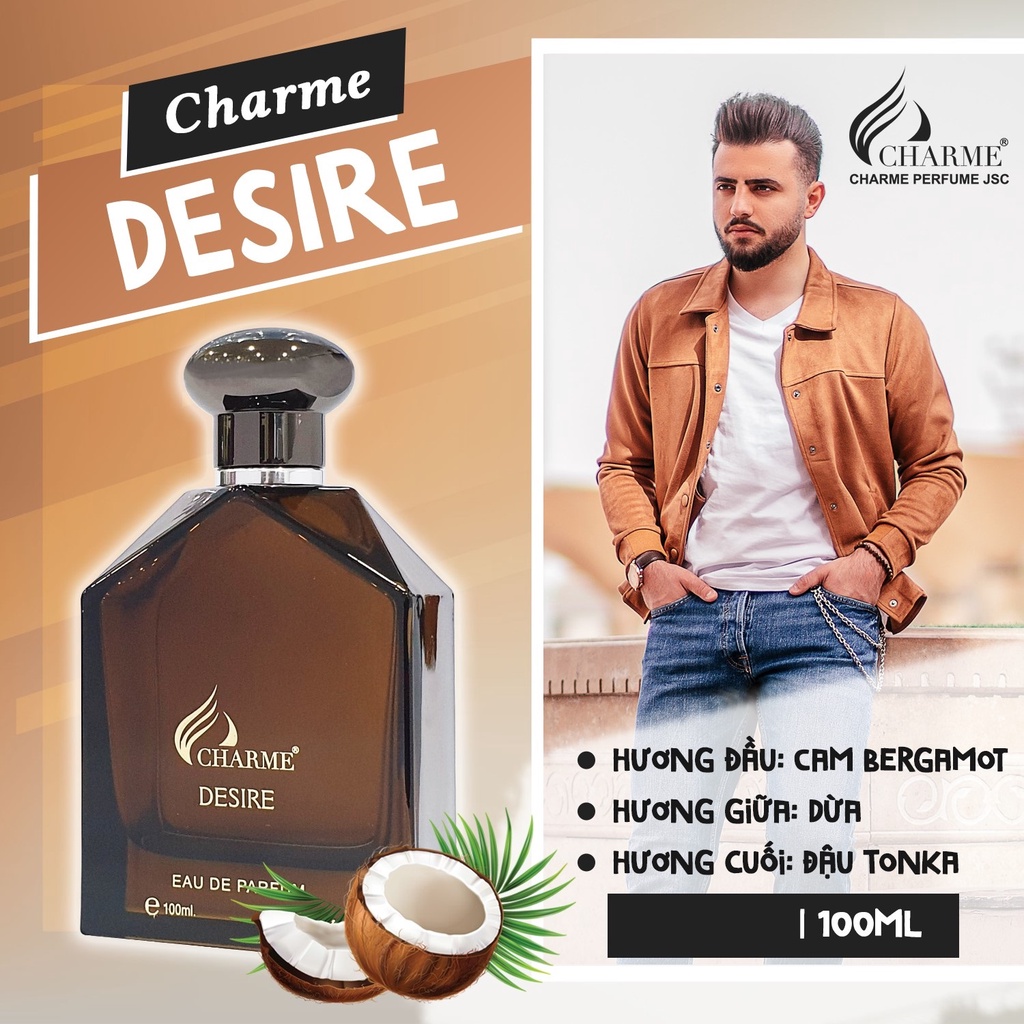 Nước hoa Charme Desire 100ml