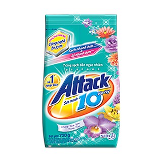 Bột giặt khử mùi Attack 720g