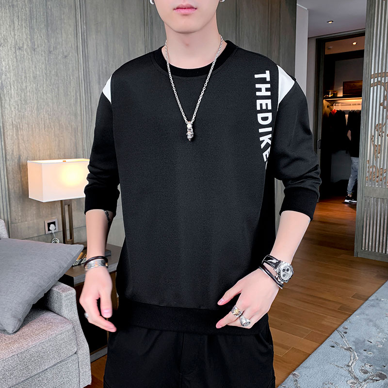 Áo Thun Nam Dài Tay Cổ Tròn