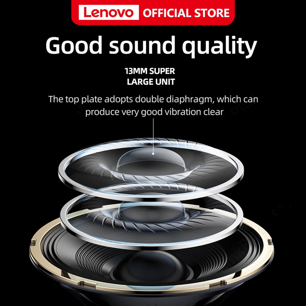 Tai nghe bluetooth Lenovo LP40 không dây Bluetooth 5.0 tws IPX5 chống ồn TWS
