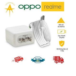 BỘ SẠC NHANH OPPO-REALME  BẢO HÀNH 1 ĐỔI 1