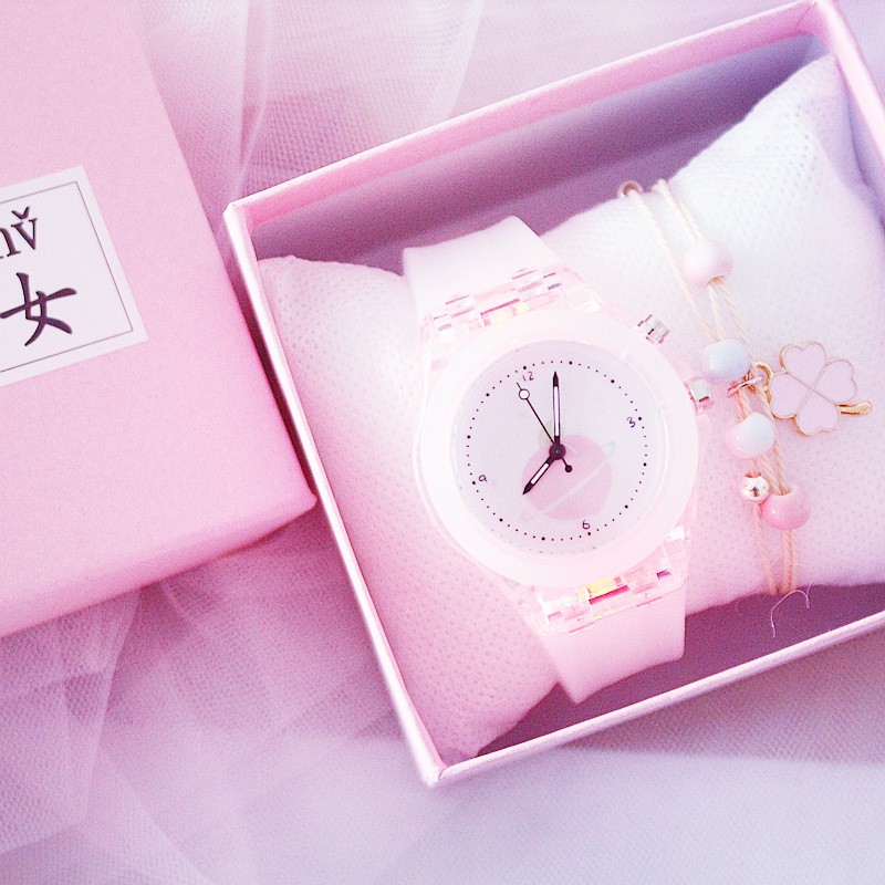 Đồng hồ điện tử cho trẻ em dây cao su đèn nhiều màu cao cấp | BigBuy360 - bigbuy360.vn