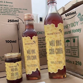 Mật Ong Sữa Chúa HONEYBOY 250ml (Mật ong + 5% Sữa Ong Chúa nguyên chất)