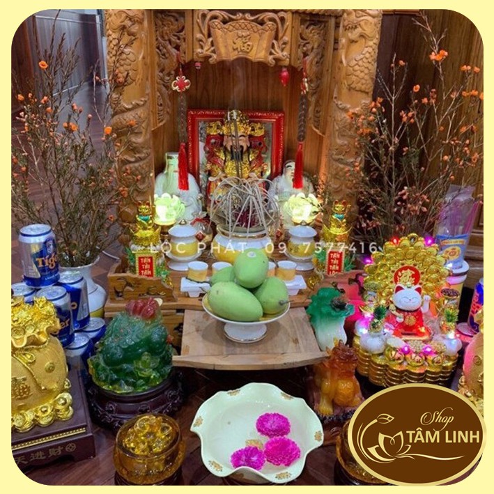 Hủ Vàng Bát Tụ Bảo Bằng Lưu Ly  Chiêu Lộc Tụ Tài + Nhiều Kim Nguyên Bảo mang lại tài lộc cho gia chủ