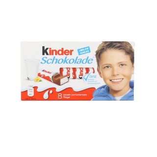 Socola Sữa Vỉ 8 Thanh hiệu Kinder 100gr -sku79