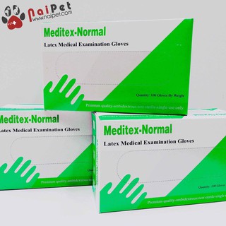 Găng Tay Găng Khám Latex Medical Examination Gloves Hộp 100 găng