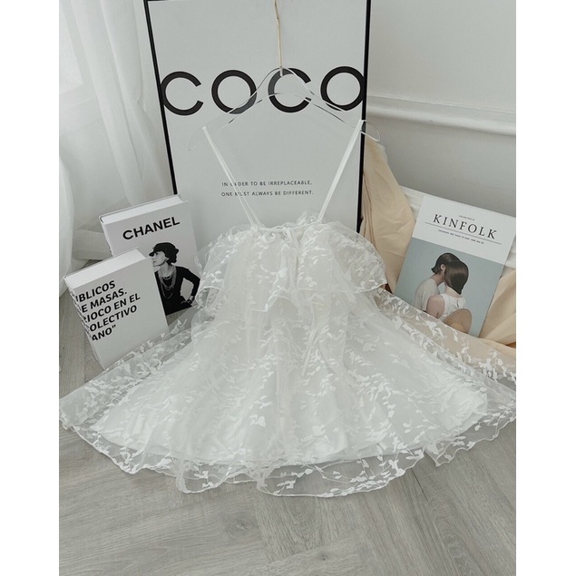 SÉT ÁO 2 DÂY VOAN TẦNG KIỂU