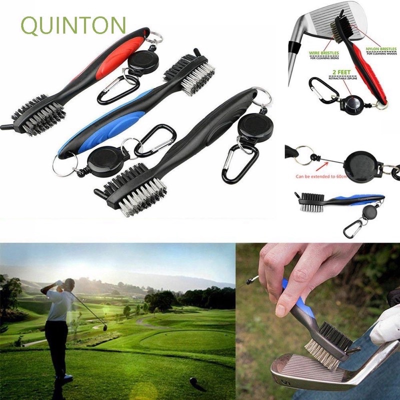 Dụng Cụ Vệ Sinh Gậy Golf - Bàn chải có đinh tiện lợi, lấy bùn bẩn rễ ràng cho đầu gậy gôn - Golf 360 Store