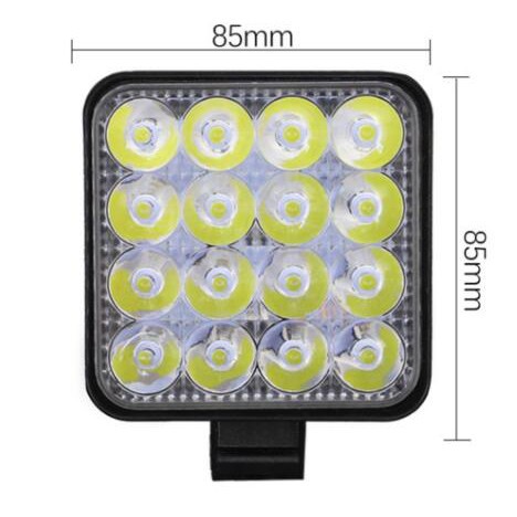 Đèn Pha Led Kevanly 48w 12-30v Chuyên Dụng Cho Xe Mô Tô