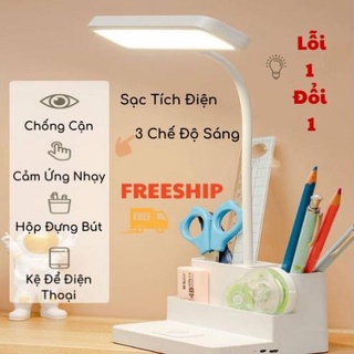 Đèn học để bàn, đèn học chống cận học sinh 3 chế độ sáng cao cấp đèn toki