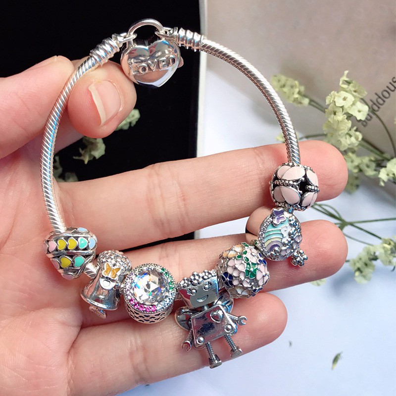 [Hàng cao cấp] Vòng Bạc S925 ALE Cao Cấp - Vòng Charm Bạc Chuẩn S925 - Mã sản phẩm VONGBAC_DN111