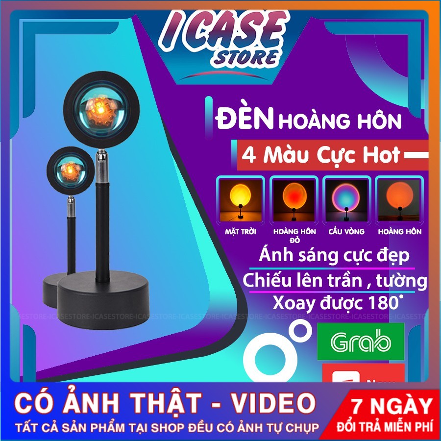 Đèn Led Trợ Sáng Livesteam 4 Màu Tiktok Hoàng Hôn, Cầu Vồng, Mặt Trời |Luxury