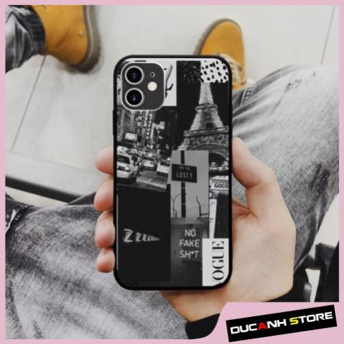 Ốp Lưng SAMSUNG hình night in paris collage art op art cute mềm  cho các dòng iPhone PAP20210798